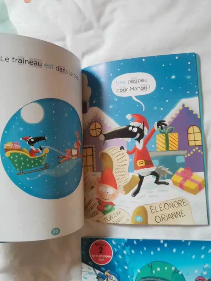 Livre cp avec Loup - photo numéro 3