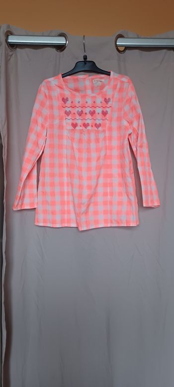 Très jolie blouse manches longues fille T 10 ans 