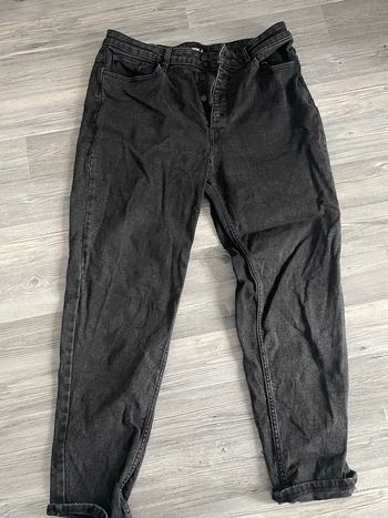 Jean taille haute noir 