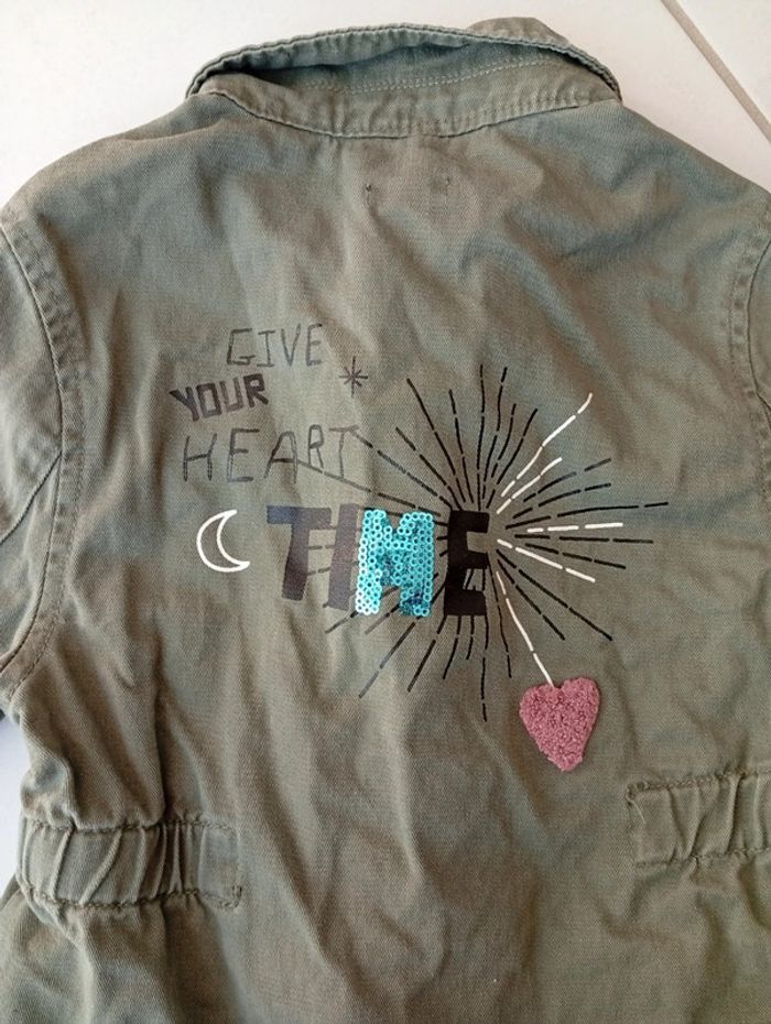 Veste kaki Kiabi taille 3ans - photo numéro 5