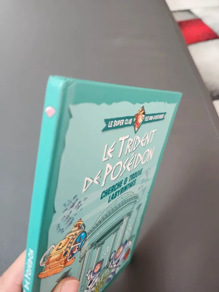 Livre les trident de poseidon cherche et trouve labyrinthe enfant - photo numéro 6