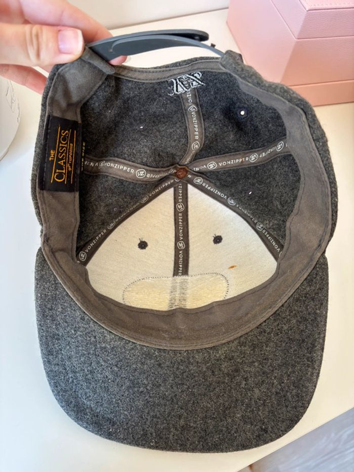 Casquette grise Vonzipper taille unique - photo numéro 6