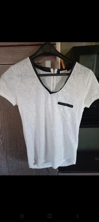 Tee-shirt blanc M Vintage dressing