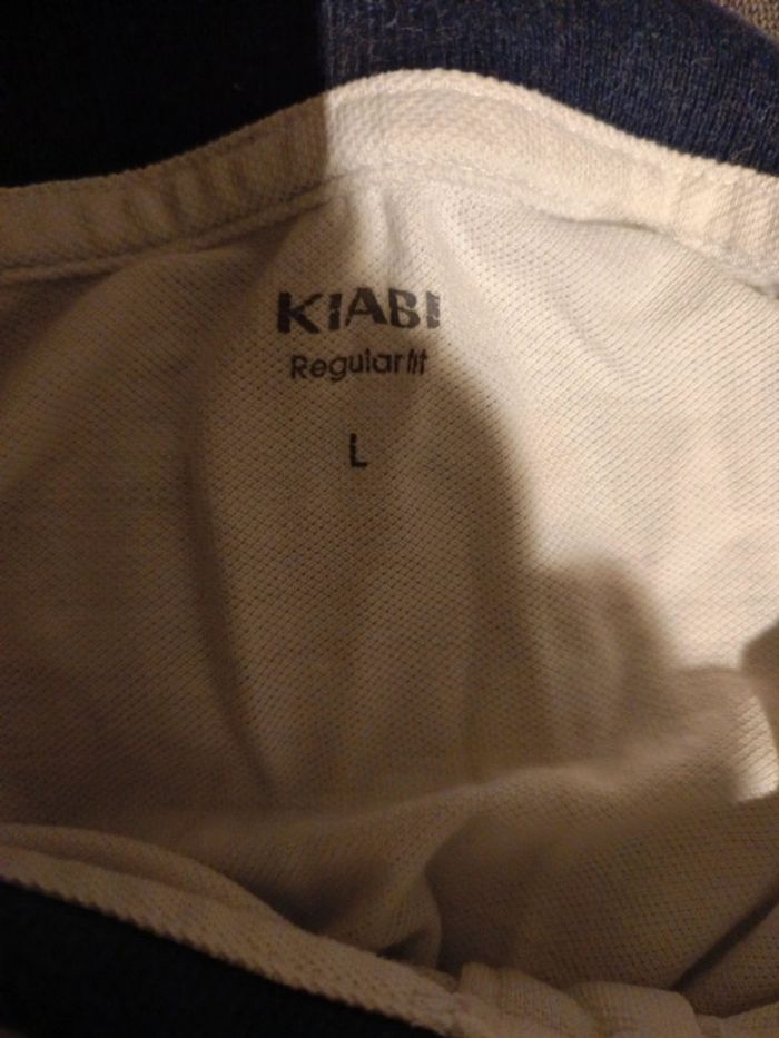 Polo Kiabi blanc - photo numéro 3