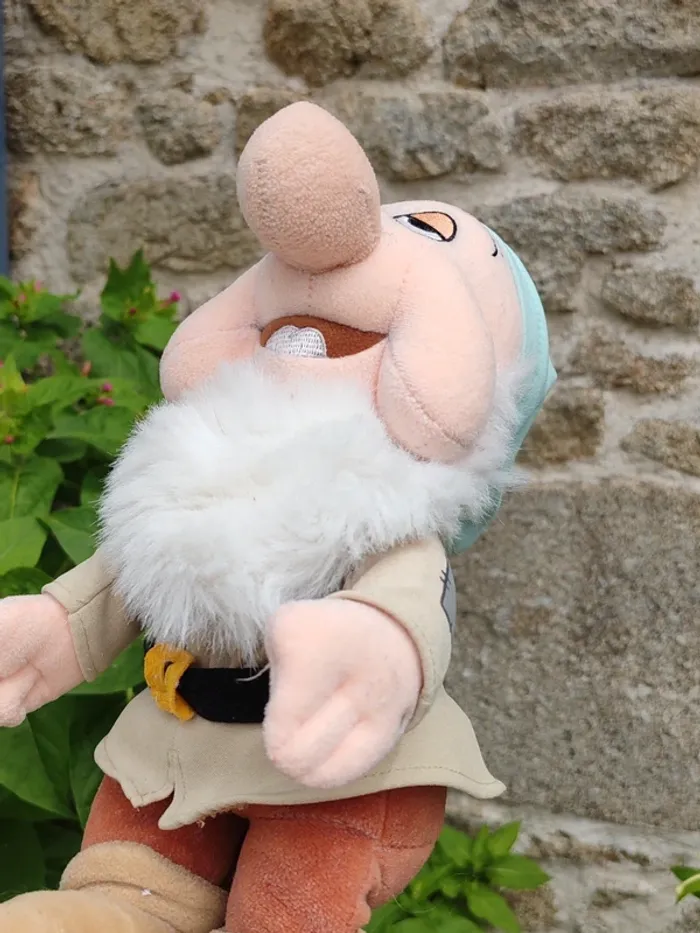 Peluche dormeur - blanche neige et les 7 nains - photo numéro 5