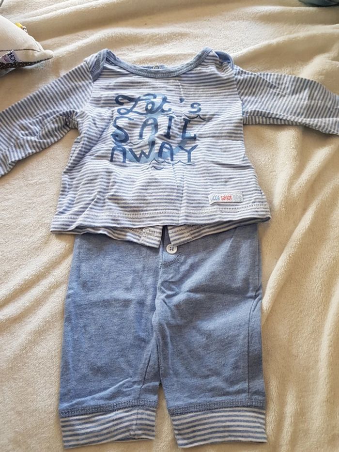 Ensemble bébé garçon 1 mois - photo numéro 3