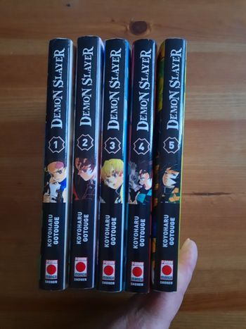 5 manga Demon slayer