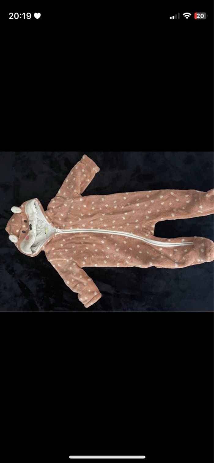 Combinaison pilote 12mois