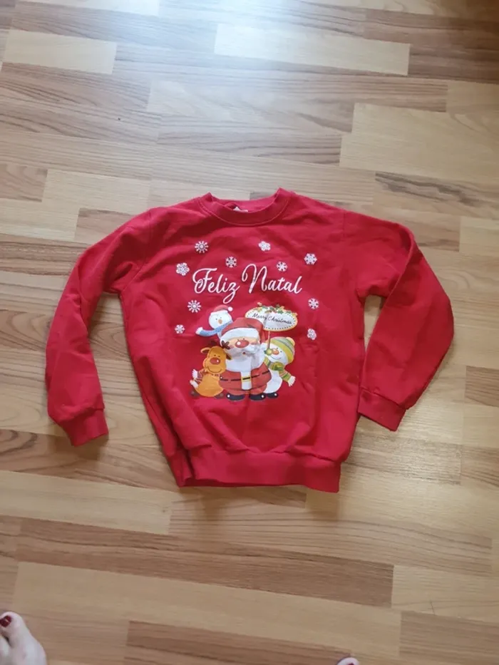 pull sweat de Noël 12 ans