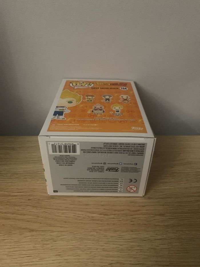 Funko pop super saiyan vegeta jaune 154 - photo numéro 4