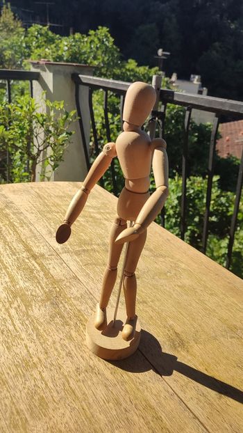 Pantin articulé en bois ikea