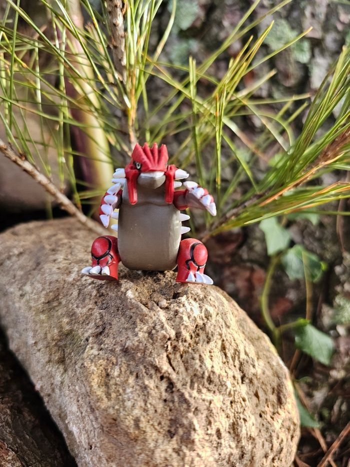 Super figurine Pokemon Nintendo tomy groudon - photo numéro 2