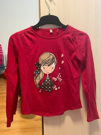 Pull rose taille 12 ans