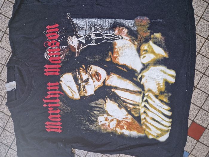 Tee shirt collector marylin manson - photo numéro 2