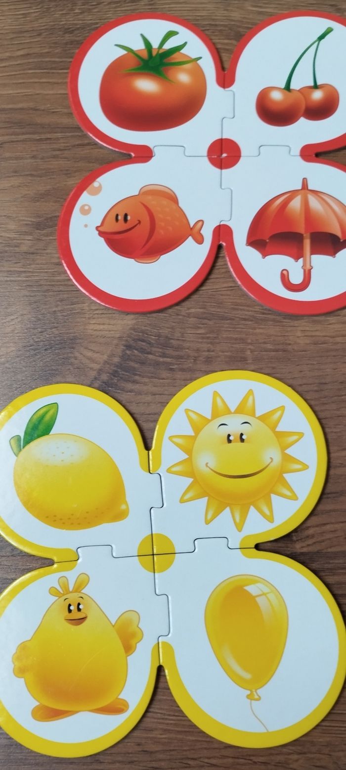 Lot de 5 puzzles de 4 pièces. - photo numéro 3