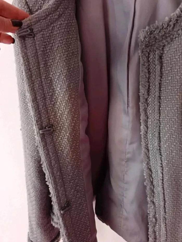 Ensemble  tailleur  en  tweed - photo numéro 3