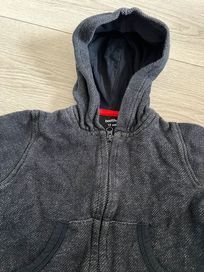 Gilet avec capuche 12 mois - photo numéro 2