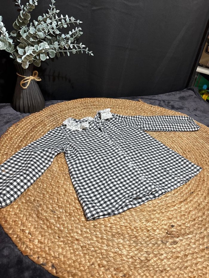 Chemise manches longues fille taille 36 mois - photo numéro 2