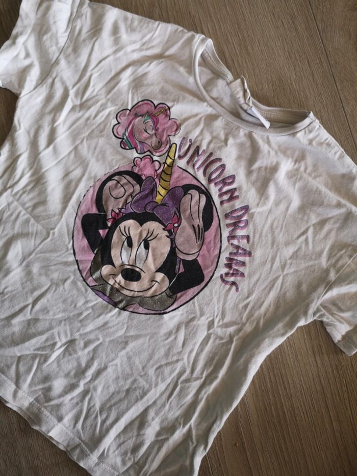 T shirt 4 5ans Disney minnie - photo numéro 2