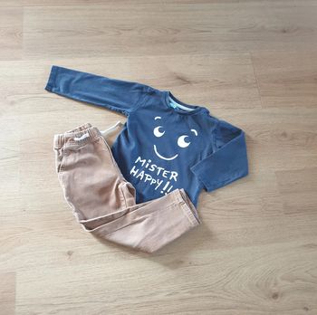 💚 Ensemble tee-shirt ML pantalon 3 ans Kiabi/Gémo #emyfleury_3ansgarçon