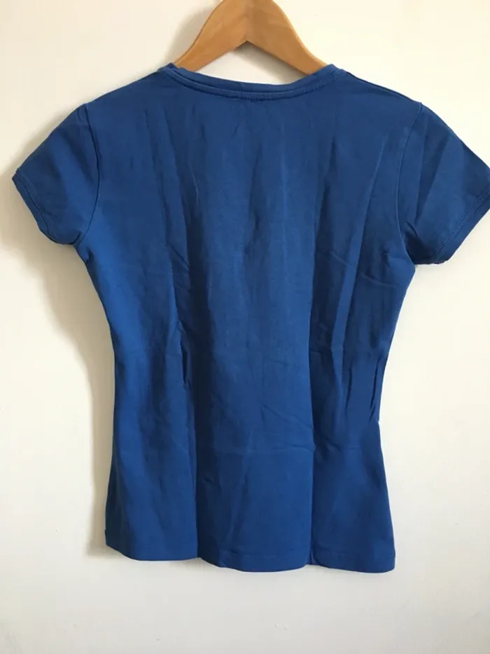 T shirt bleu - photo numéro 4