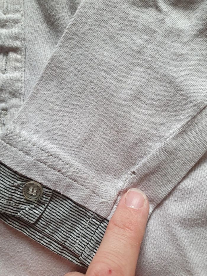 T.shirt manches longues beige Disney 3 ans - photo numéro 8