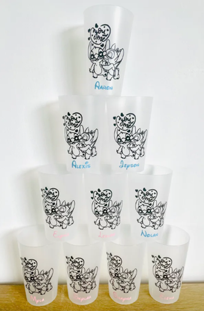 Gobelet personnalisé Lilo & Stitch - photo numéro 2