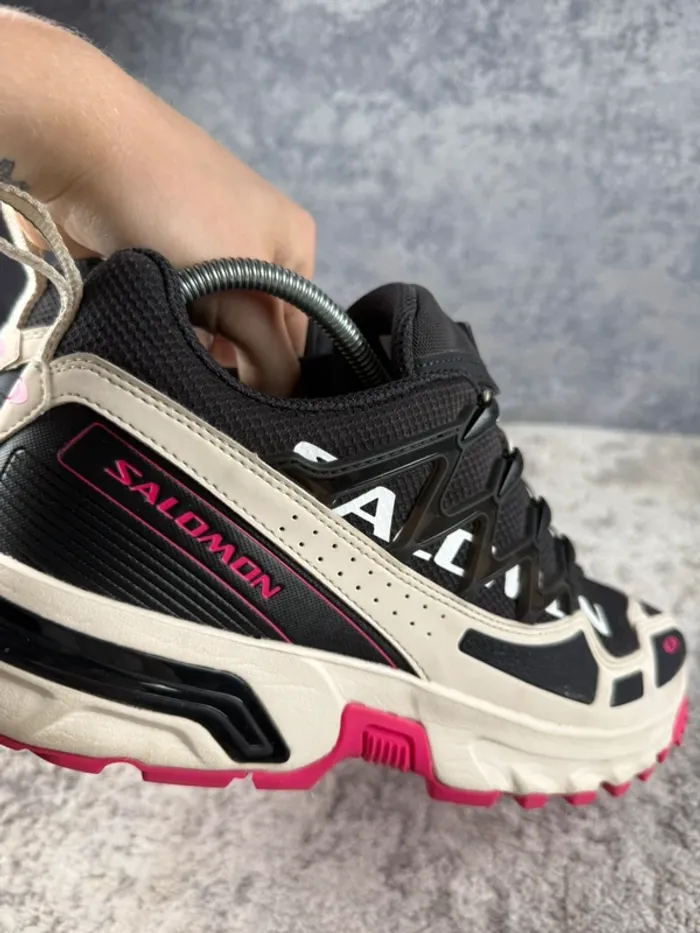 Salomon ACS+ Heritage - Black & White & Pink - photo numéro 17
