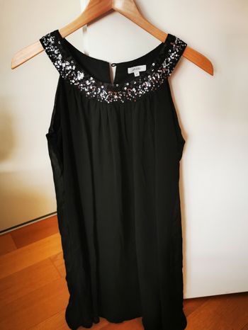 Robe noire doublée