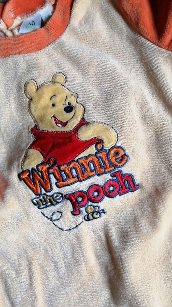 Pijama grenouillère Disney Winnie - photo numéro 2