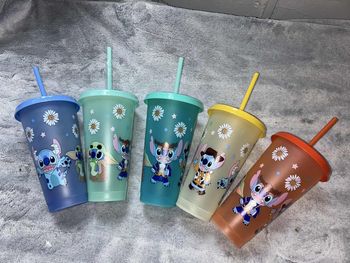 Grand gobelet à paille stitch Disney