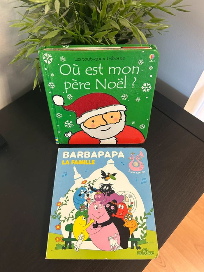 Lot de 2 livres enfants