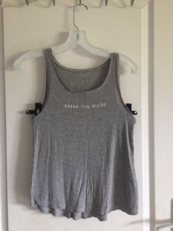 Top débardeur gris Kiabi 12A