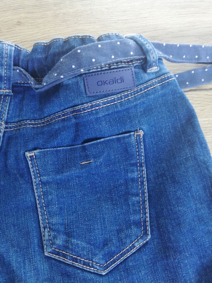 Short en jeans fille 8 ans - photo numéro 3