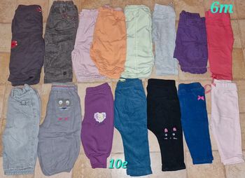 Lot 15pantalon 6mois