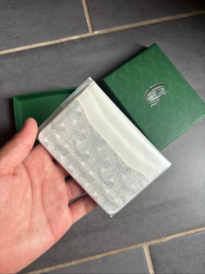 Porte-carte, Goyard blanc - photo numéro 3