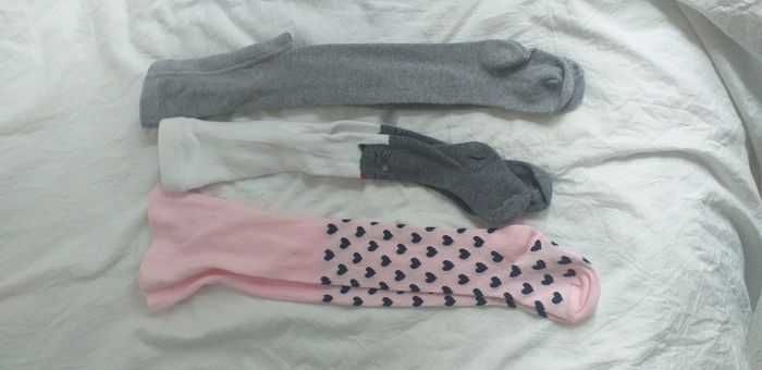 Lot de 3 Collants bébé fille taille 6 mois