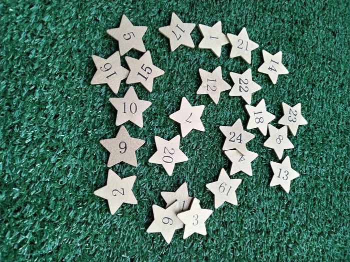 Lot 24 chiffres pour Calendrier de l'Avent Noël - photo numéro 6