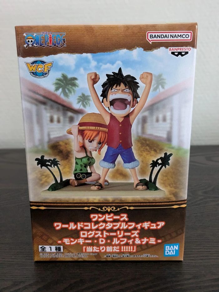 Figurine WCF One Piece - Luffy & Nami - Banpresto