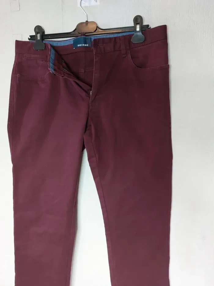 Pantalon bordeaux "Devred"