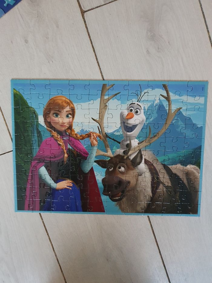 Multi puzzle la reine des neiges - photo numéro 2