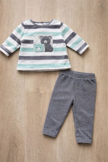 Pyjama à rayures garçon , Taille 6 mois