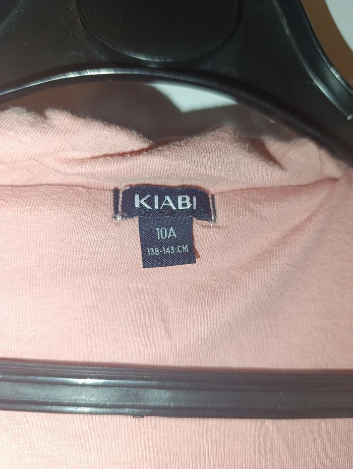 Gilet zippé à capuche tout doux fille Kiabi 10 ans - photo numéro 2