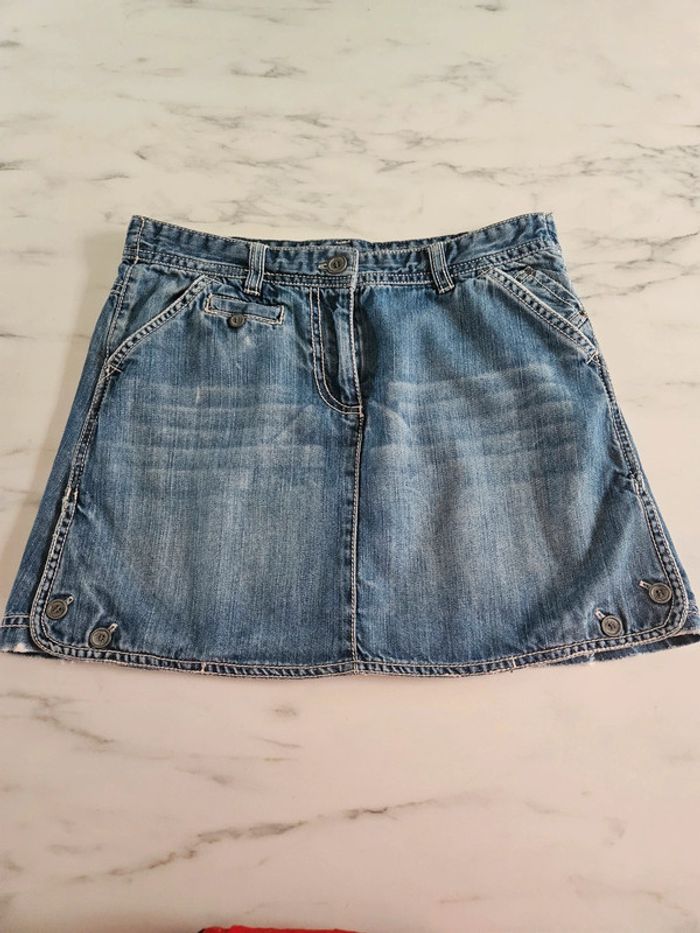 Okaïdi jupe en jeans 12 ans - photo numéro 2