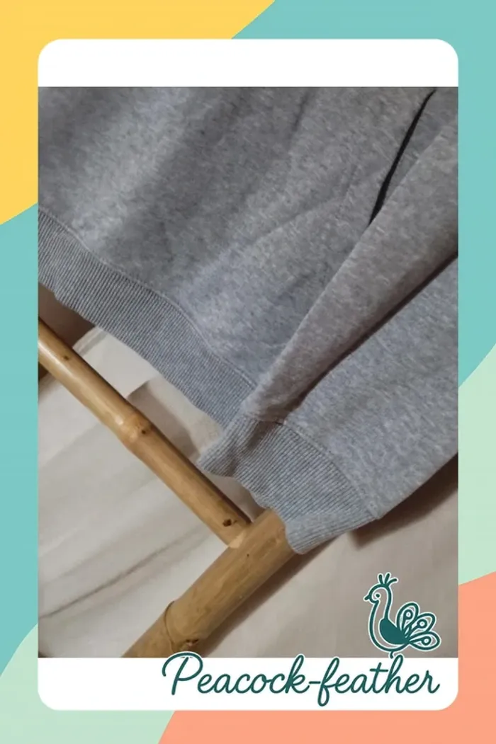 Sweat gris DC 14ans /S - photo numéro 4