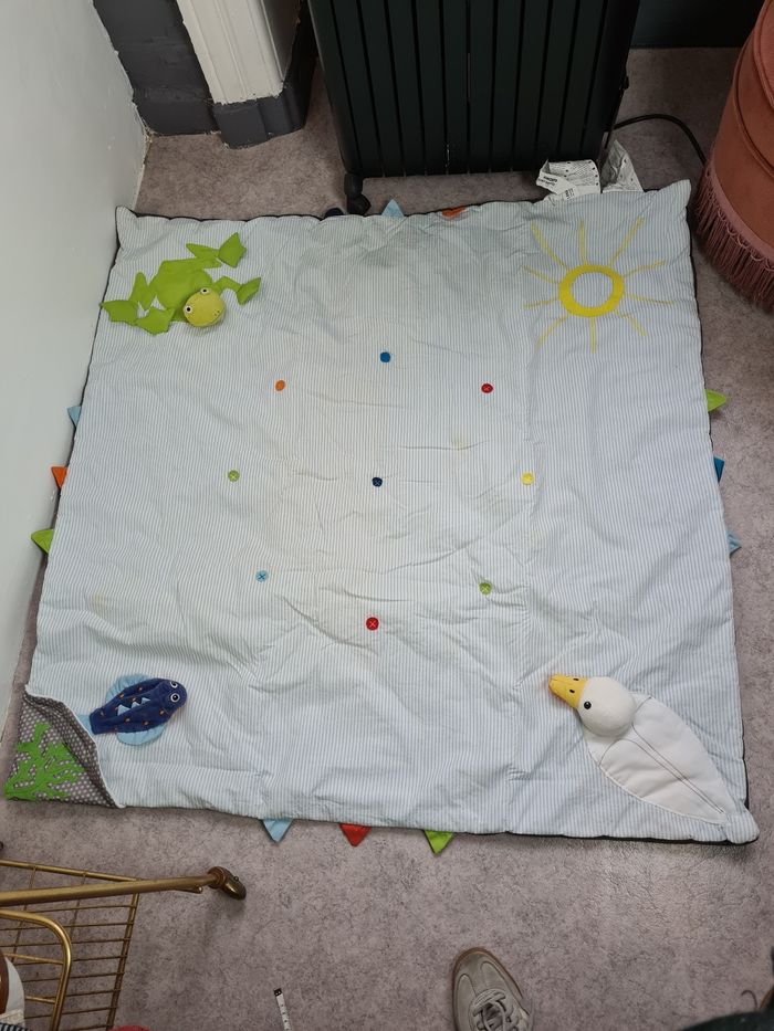 Tapis d'éveil en tissu Ikea