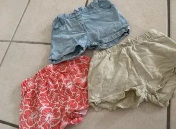 Lot short fille