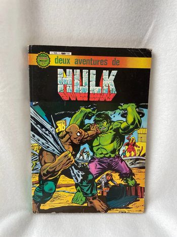 Magazine vintage  Deux aventures de Hulk