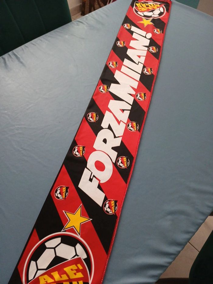 Écharpe foot milan ac Italie italia - photo numéro 3