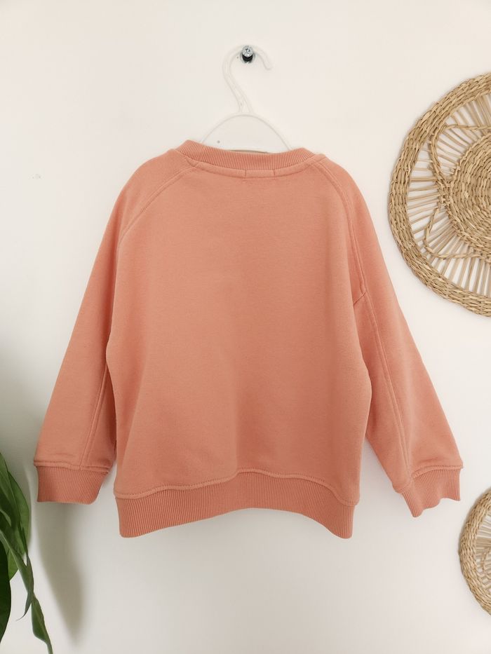 Sweat corail " Sisters" Vertbaudet 4 Ans - photo numéro 6